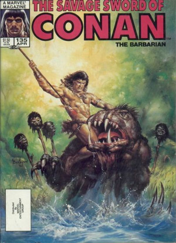 The Savage Sword of Conan #135