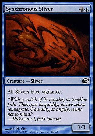 Synchronous Sliver (Planar Chaos) Trading Card