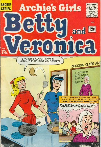 Archie's Girls Betty and Veronica #100 Comic