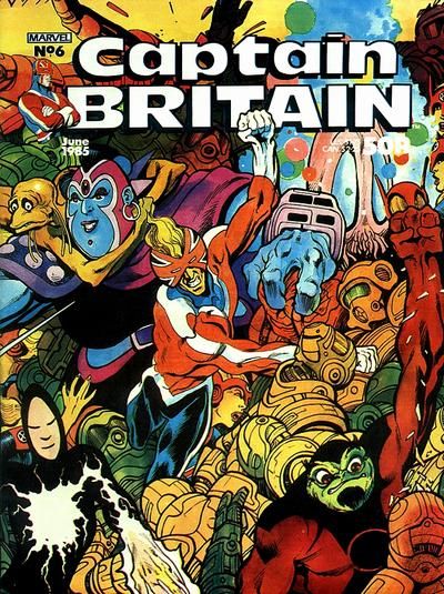 Captain Britain #6 Comic