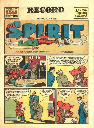 Spirit Section #5/7/1944 Comic