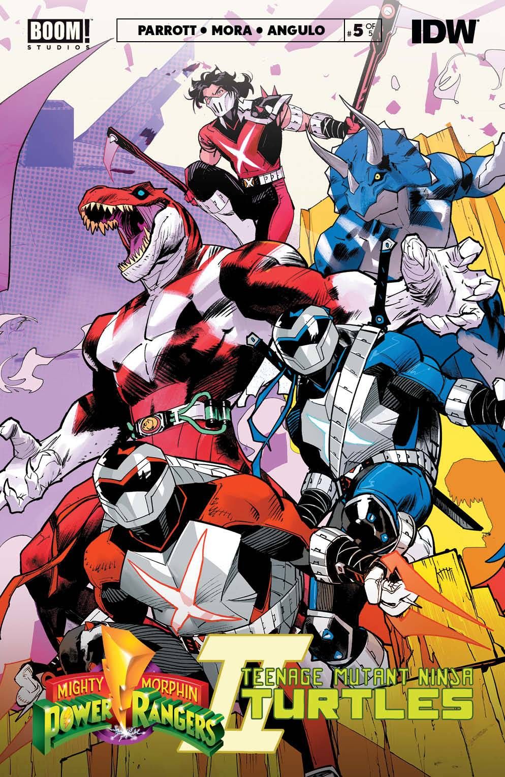 Mighty Morphin Power Rangers/TMNT II #5 Comic