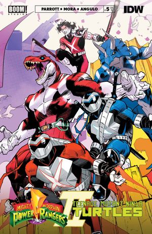 Mighty Morphin Power Rangers/TMNT II #5