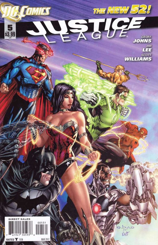 Justice League #5 (Variant Cover)