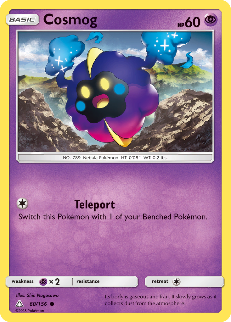 Cosmog (60/156) - Ultra Prism Pokémon Card