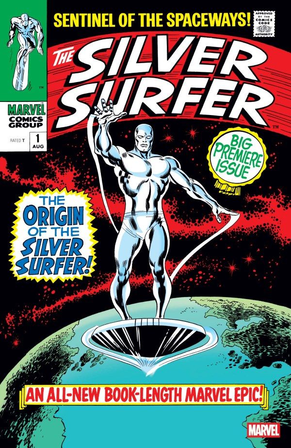 The Silver Surfer #1 (2026 Facsimile Edition Foil Variant) Comic