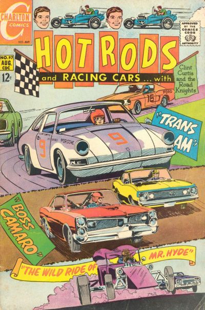 Hot Rods and Racing Cars #97 Comic