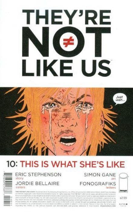 They're Not Like Us #10 Comic