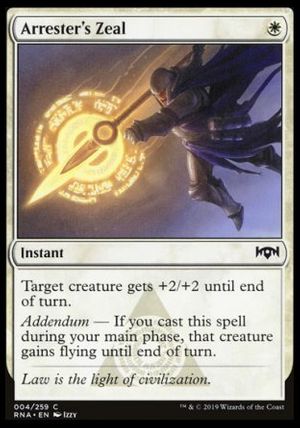 Arrester's Zeal (Ravnica Allegiance)