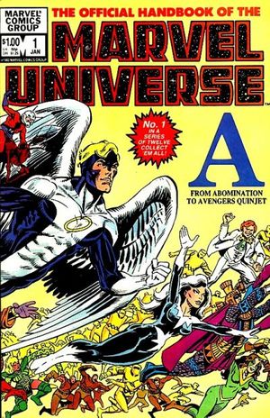 The Official Handbook of the Marvel Universe #1
