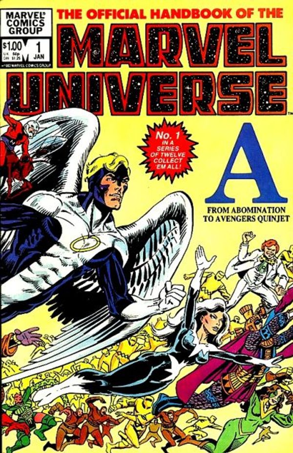 The Official Handbook of the Marvel Universe #1