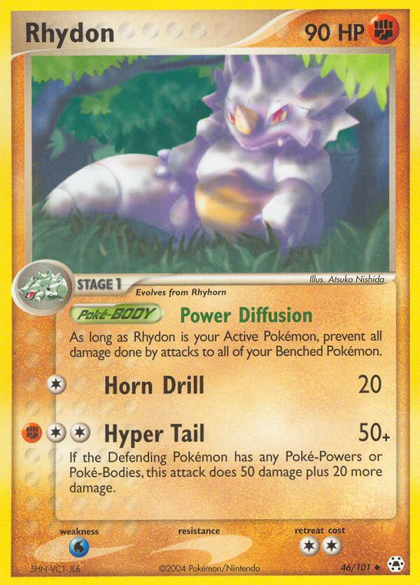 Rhydon (46/101) - Hidden Legends Pokémon Card