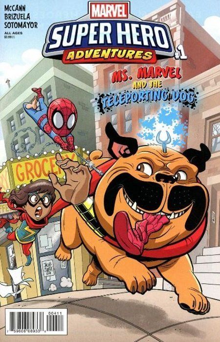 Marvel Super Hero Adventures: Ms. Marvel and the Teleporting Dog #1 Comic
