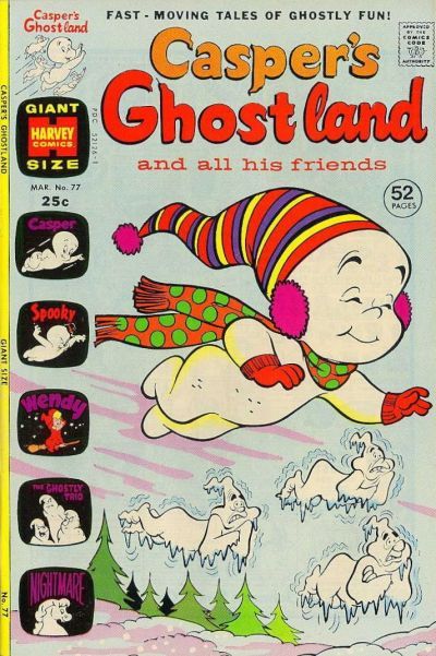 Casper's Ghostland #77 Comic
