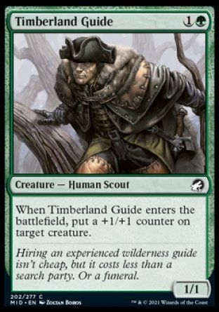 Timberland Guide (Innistrad: Midnight Hunt) Trading Card