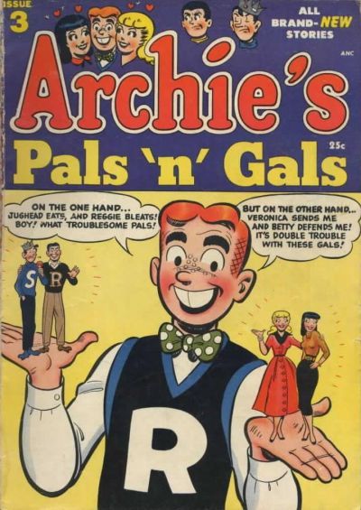 Archie's Pals 'N' Gals #3 Comic