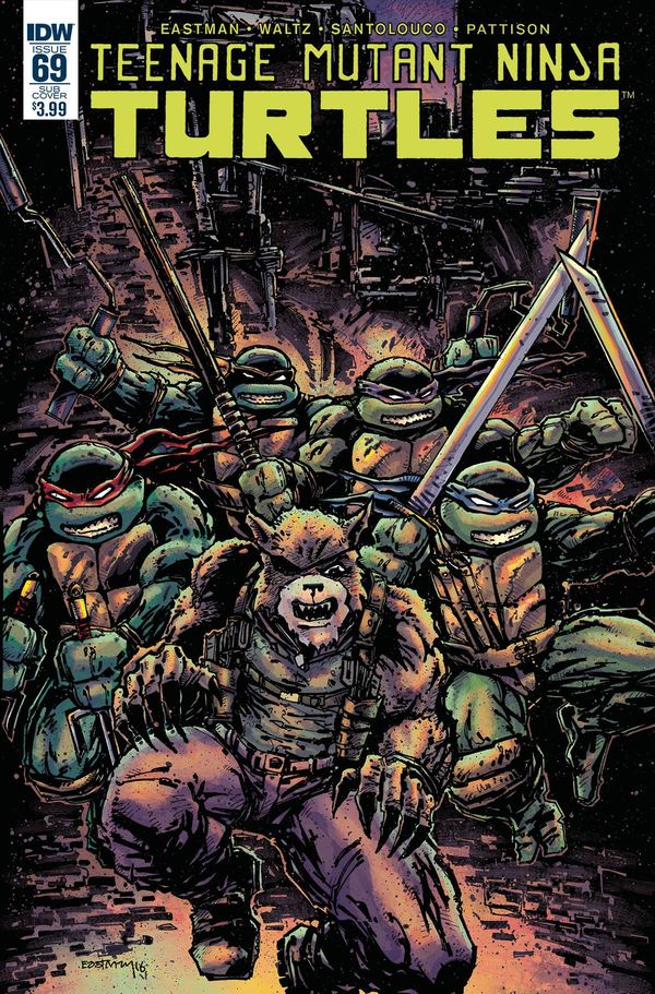 Teenage Mutant Ninja Turtles #69 (Subscription Variant)