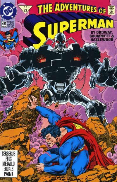 Adventures of Superman #491 Comic