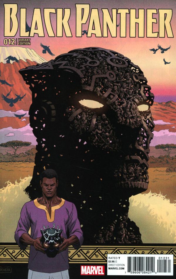 Black Panther #12 (Rivera Connecting Variant)