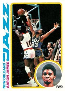 Aaron James 1978 Topps #52 Sports Card