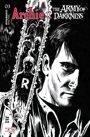 Archie X Army Of Darkness #3 (Cvr M Francesco Francavilla Line Art Variant)
