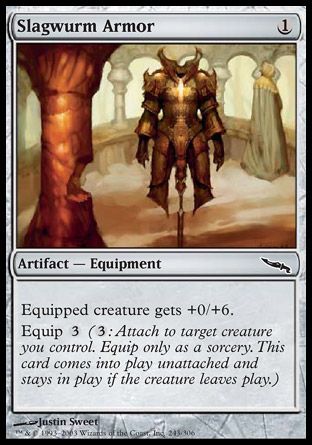 Slagwurm Armor (Mirrodin) Trading Card