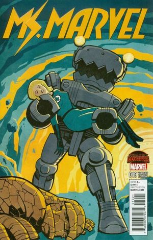 Ms Marvel #19 (Chiang Kirby Monster Variant)