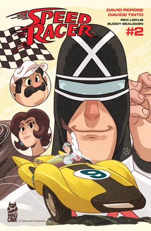 Speed Racer #2 (Cvr B Sean Galloway Retro Manga Variant)