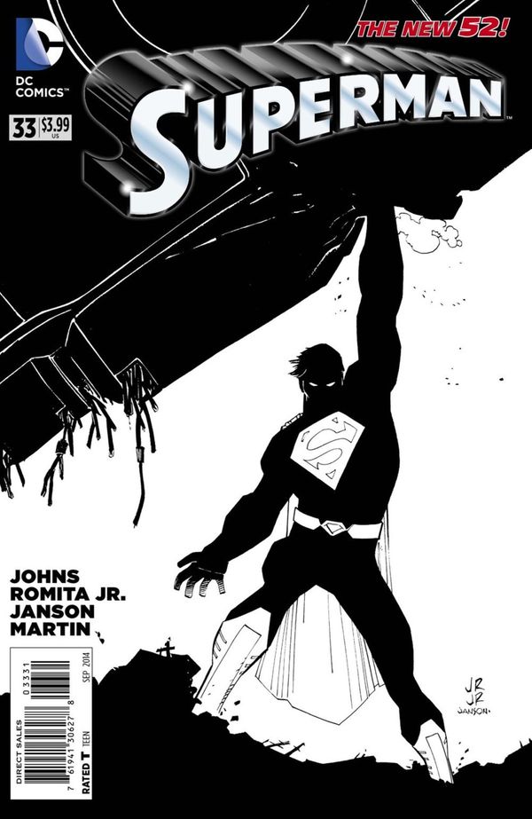 Superman #33 (Black &amp; White Var Ed)