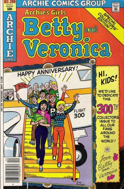 Archie's Girls Betty and Veronica #300 Comic