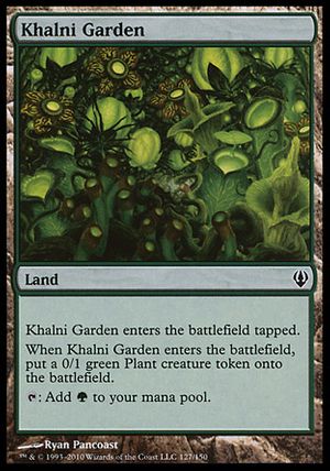 Khalni Garden (Archenemy - decks)