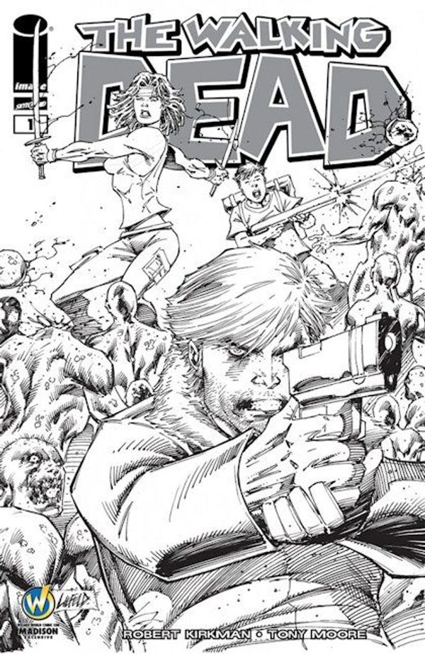 The Walking Dead #1 (Wizard World Madison 2015 Sketch)
