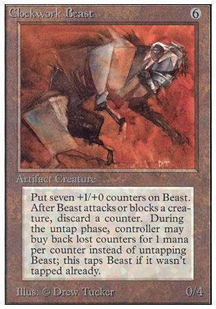 Clockwork Beast (Unlimited) Trading Card