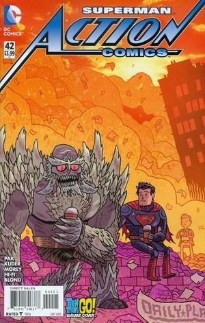Action Comics #42 (Teen Titans Go Variant Cover)