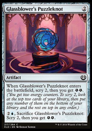 Glassblower's Puzzleknot (Kaladesh) Trading Card