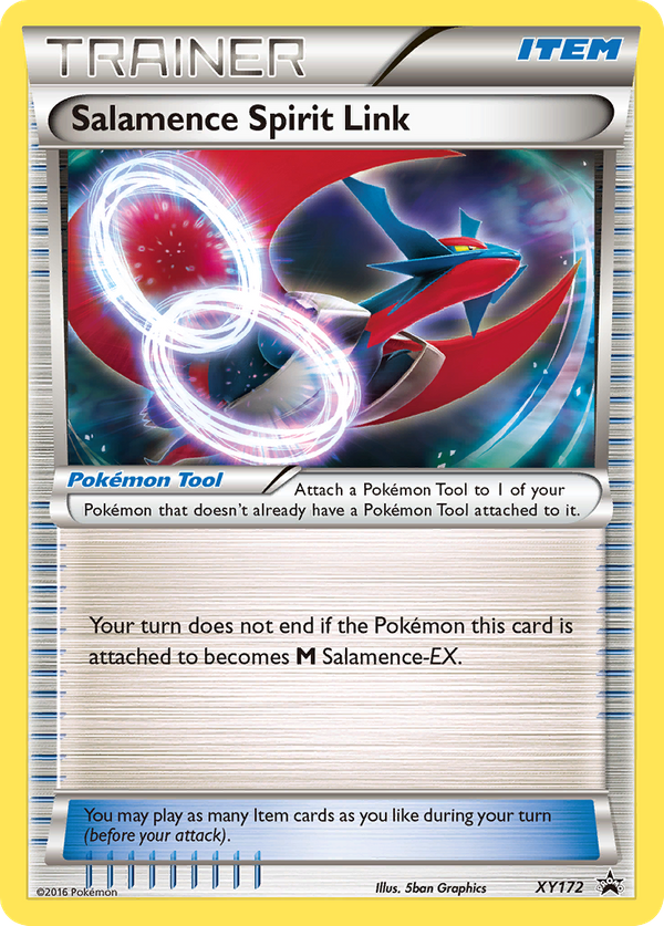 Salamence Spirit Link (XY172) - XY Black Star Promos