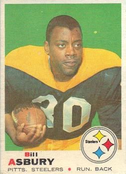 1968 TOPPS FOOTBALL ROOKIE J.R. WILBURN PITTSBURGH STEELERS #59