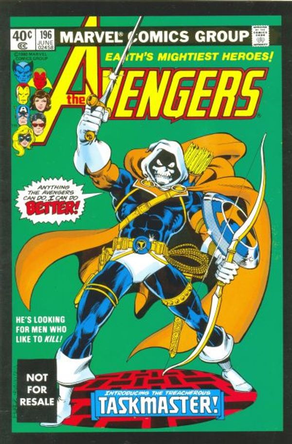 Avengers #196 (Marvel Legends Reprint)