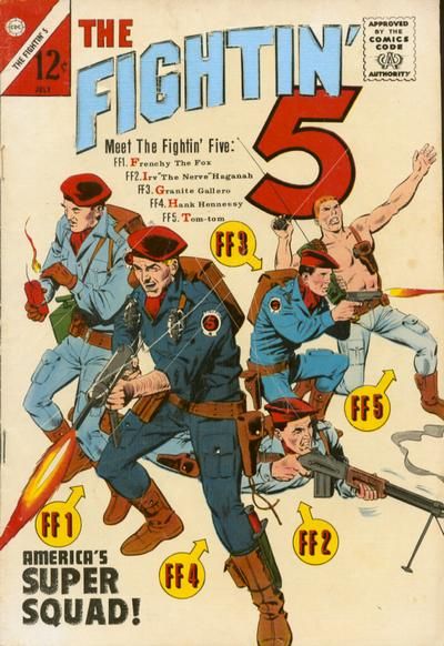 Fightin' Five Comic