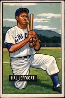 Hal Jeffcoat 1951 Bowman #211 Sports Card