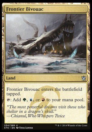 Frontier Bivouac (Khans of Tarkir) Trading Card