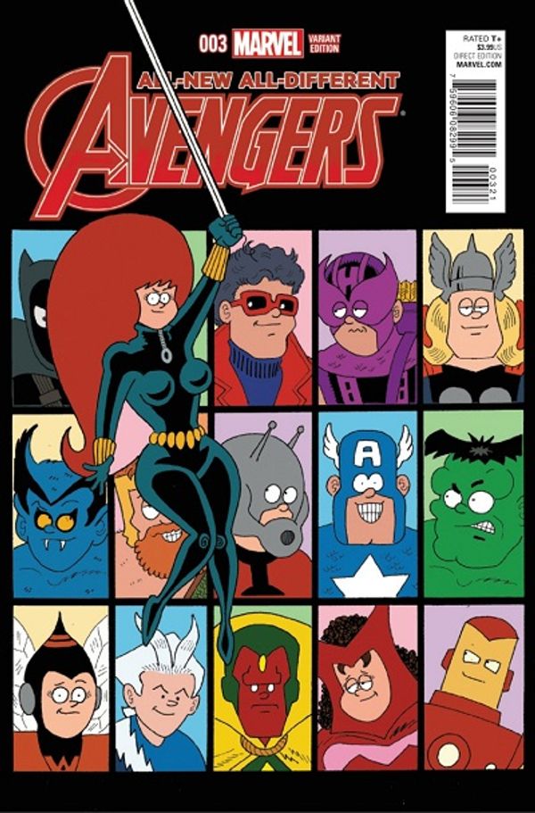 All New All Different Avengers #3 (Hembeck Variant)