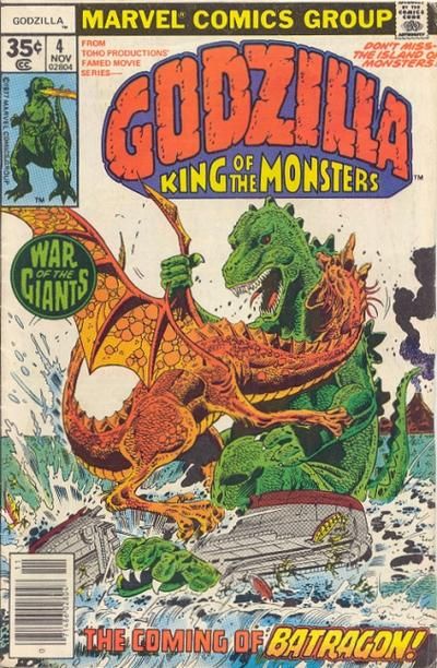 Godzilla #4 Comic