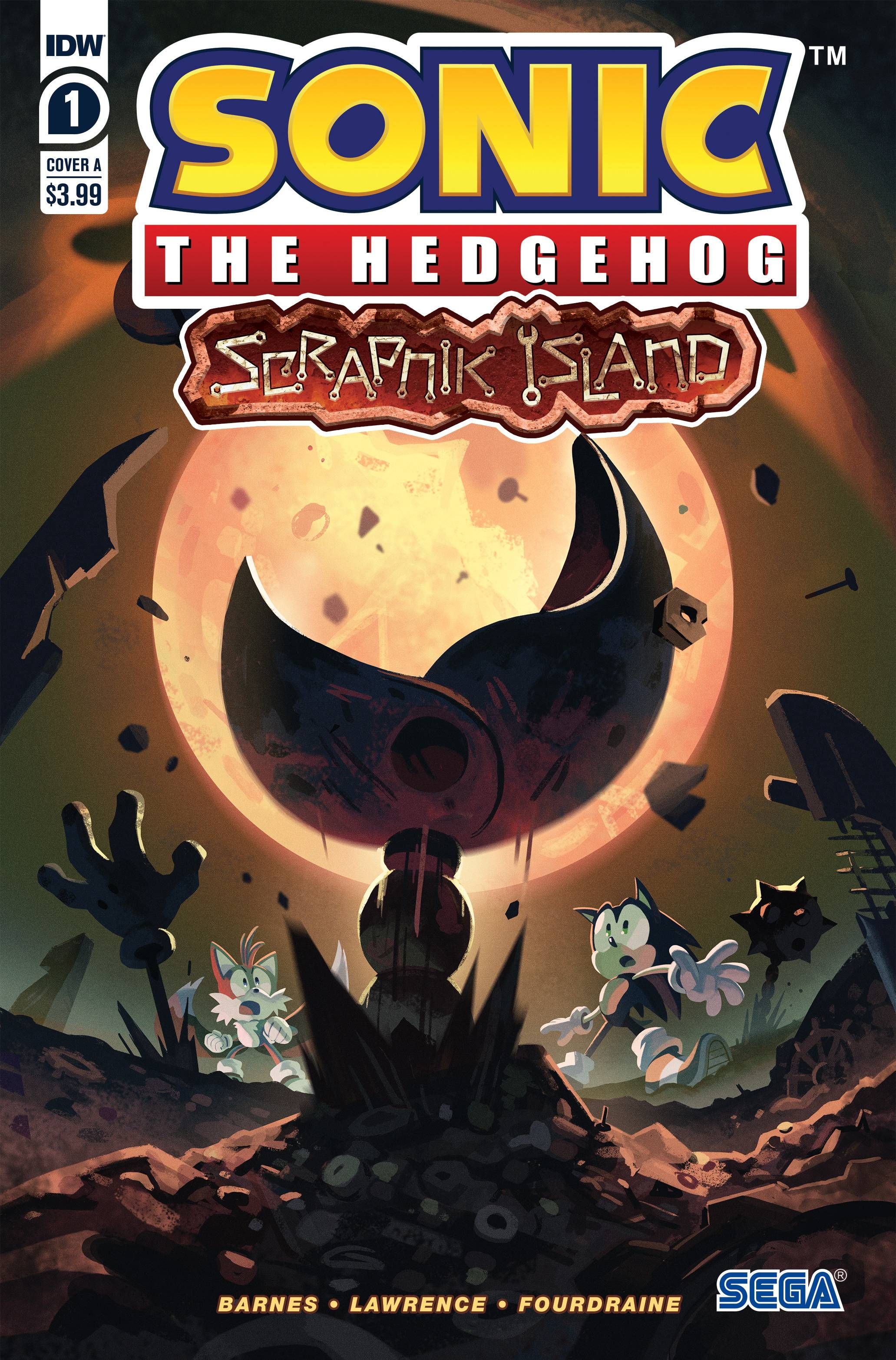 Sonic the Hedgehog: Scrapnik Island #1 Comic