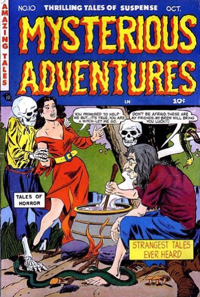 Mysterious Adventures #10 Comic