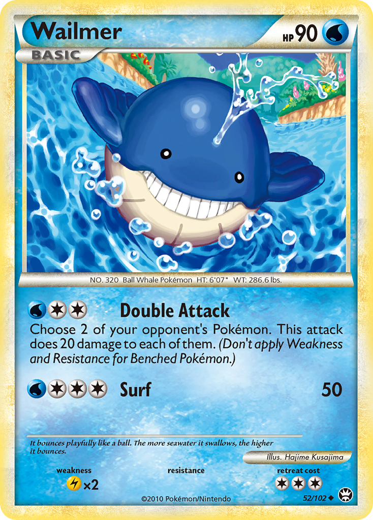 Wailmer (52/102) - HS—Triumphant Pokémon Card