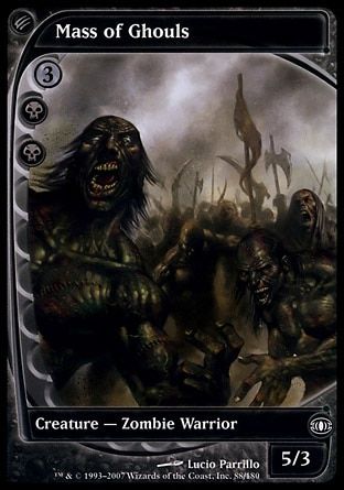 Mass of Ghouls (Future Sight) Trading Card