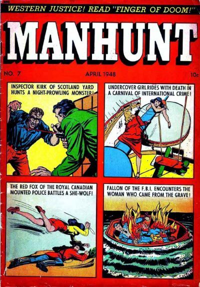 Manhunt #7 Comic