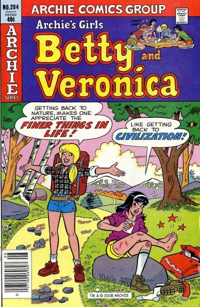 Archie's Girls Betty and Veronica #284 Comic
