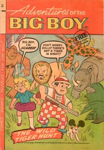 Adventures of Big Boy #85 [West] Comic